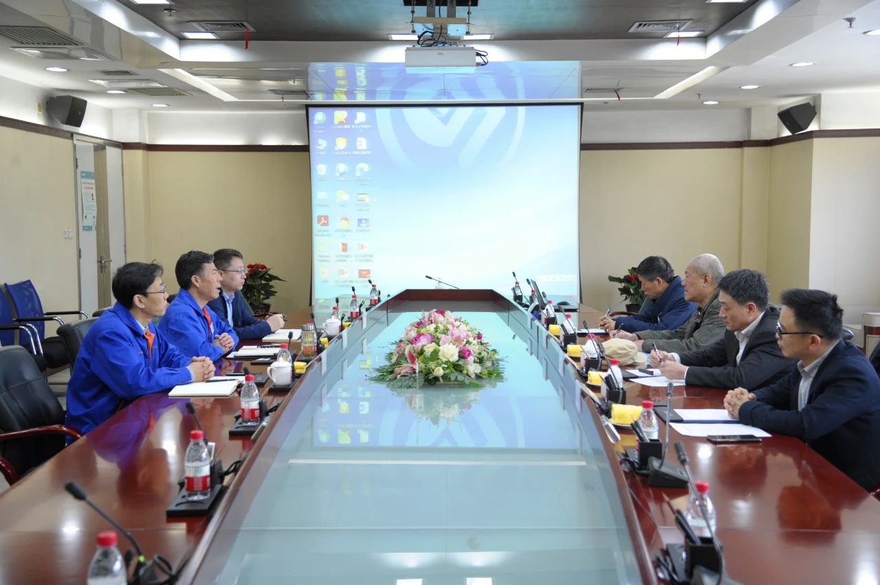 嚴鑒鉑董事長會見關天工程研究院院長林炎志一行